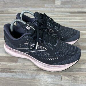 Brooks Glycerin 19 Womens Size 11 B Black Pink Athletic Running Shoe 1203431B074